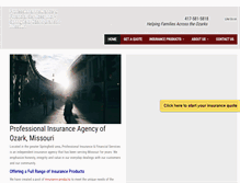 Tablet Screenshot of proinsurinc.com